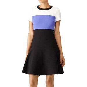 kate spade new york Colorblock Crepe Flip Dress Size 12
